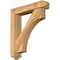 Ekena Millwork Westlake Arts and Crafts Rough Sawn Bracket w/ Offset Brace, Western Red Cedar, 6"W x 28"D x 32"H BKT0604X28X32WTL03RWR - alternate 1
